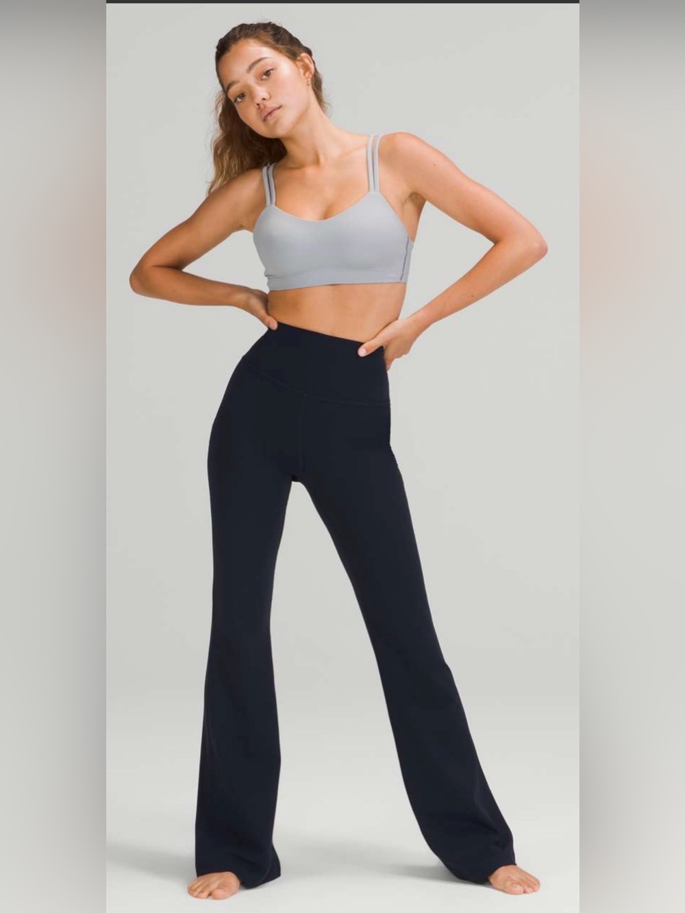 *Lululemon Groove Pant Flare Super High-Rise Nulu – Size 12 – True Navy